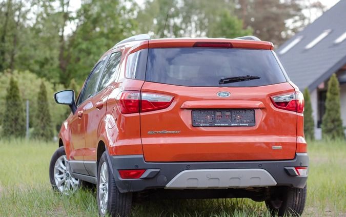 Ford EcoSport cena 38900 przebieg: 72000, rok produkcji 2015 z Ostrołęka małe 154